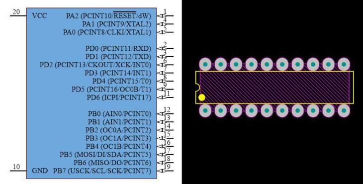 Attiny2313A-PU