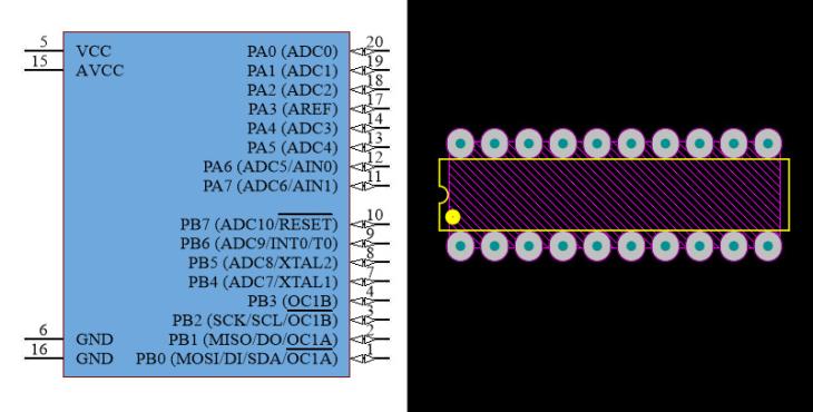 Attiny26A-PU