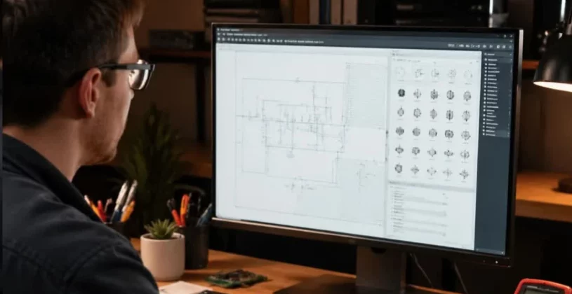 افزودن کتابخانه قطعات برای رسم شماتیک-3dfootprint