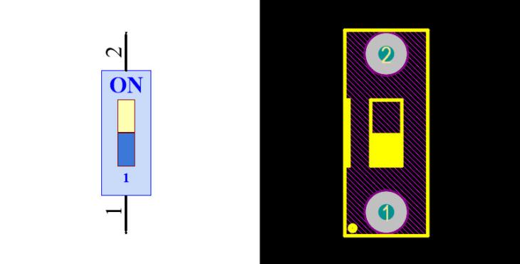 DIP Switch 1N
