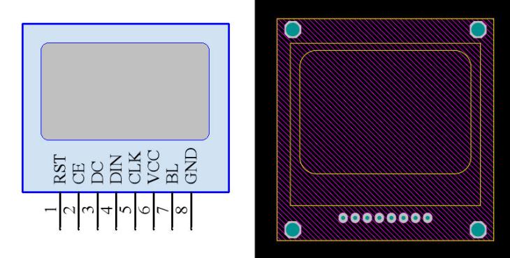 Nokia5110 LCD HXE