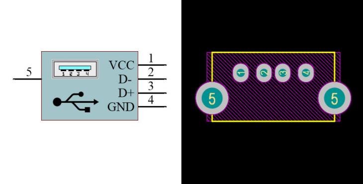 USB Type-A Female VM