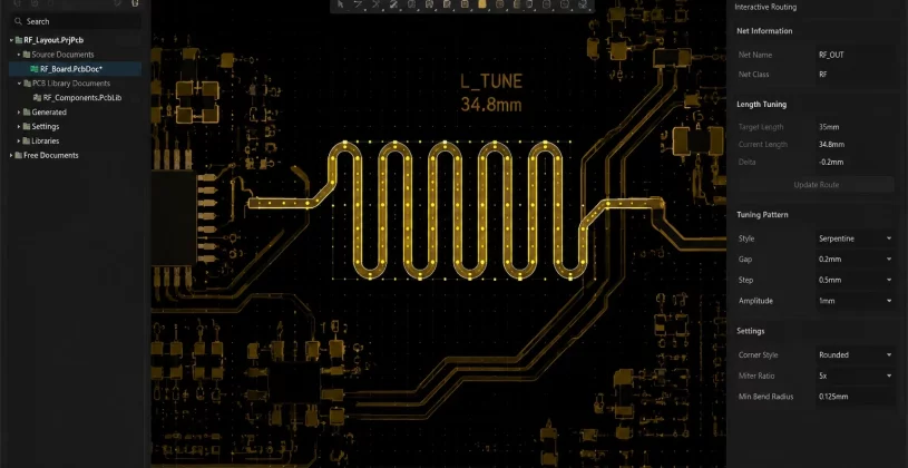 Interactive Lenght Tuning