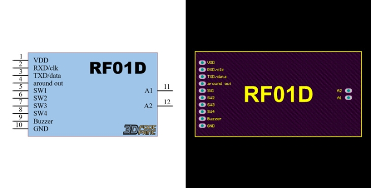 ماژول RFID RF01D ID3