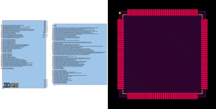 فوت پرینت STM32F429ZGT6