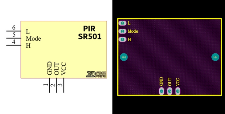 ماژول PIR SR501
