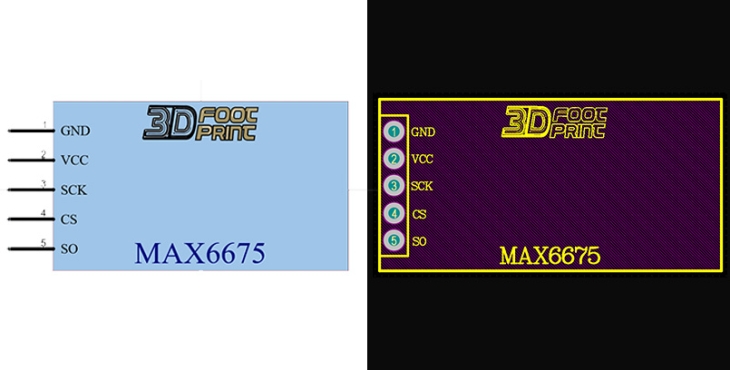 فوت پرینت MAX6675