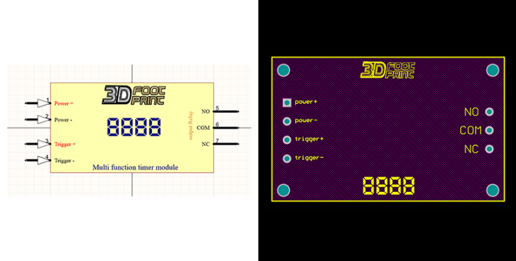 فوت پرینت Timer Multifunction