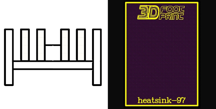 فوت پرینت heatsink-97