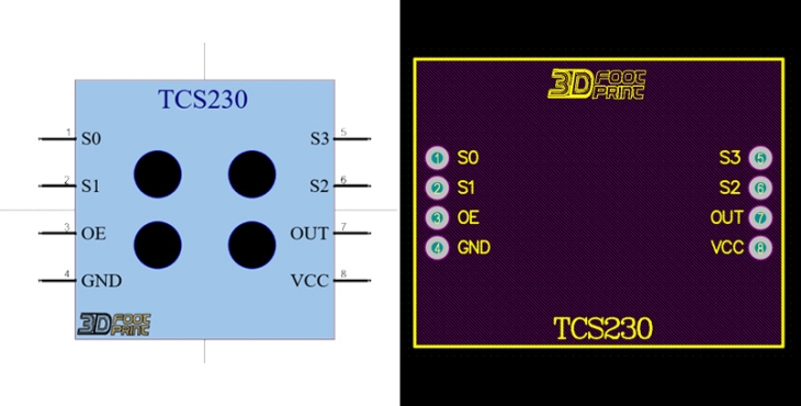فوت پرینت TCS230