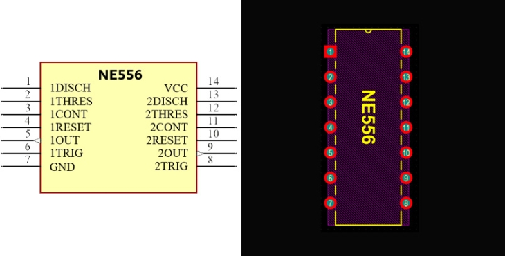 فوت پرینت NE556
