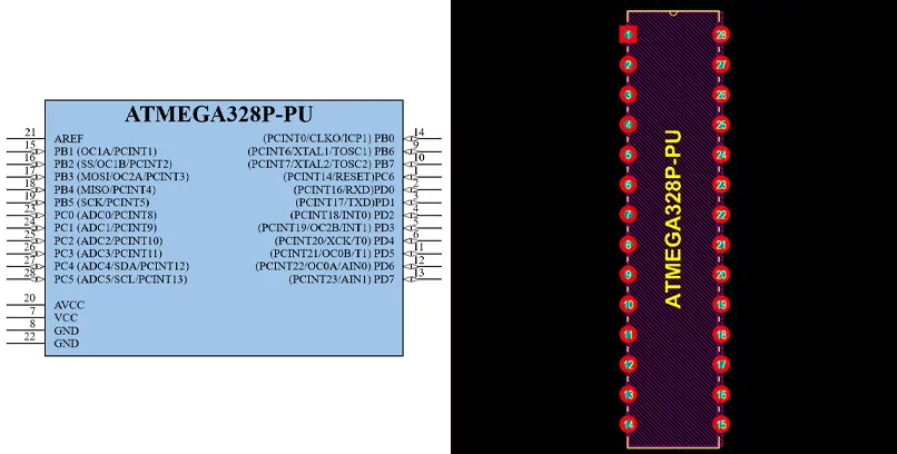 image ATMEGA328P-PU