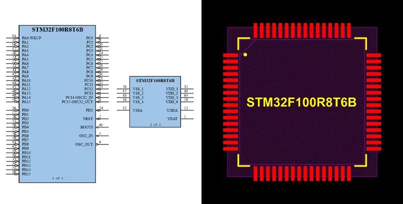 image STM32F100R8T6B