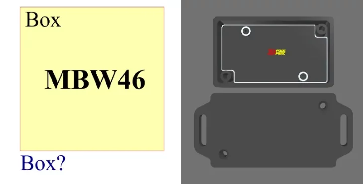 فوت پرینت باکس MBW46