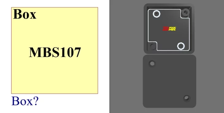 فوت پرینت MBS107
