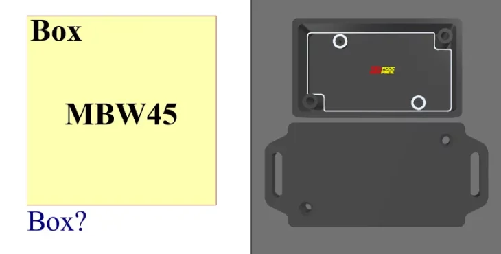 فوت پرینت باکس MBW45