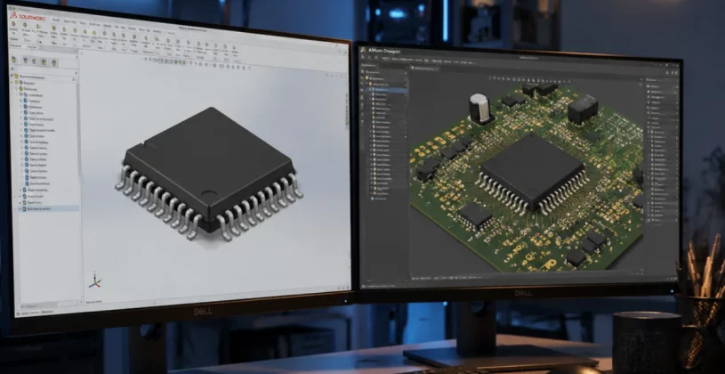 ساخت 3D Footprint در Altium با SolidWorks-3dfootprint